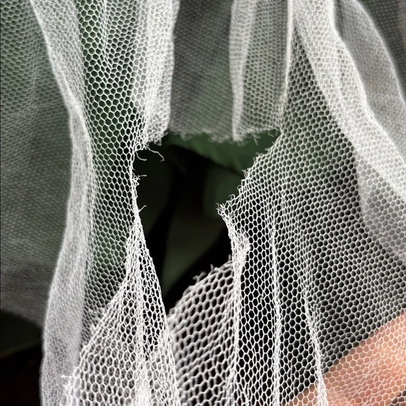 Hutch Francene strapless emerald green tulle maxi dress cocktail party event 6 - Picture 8 of 8